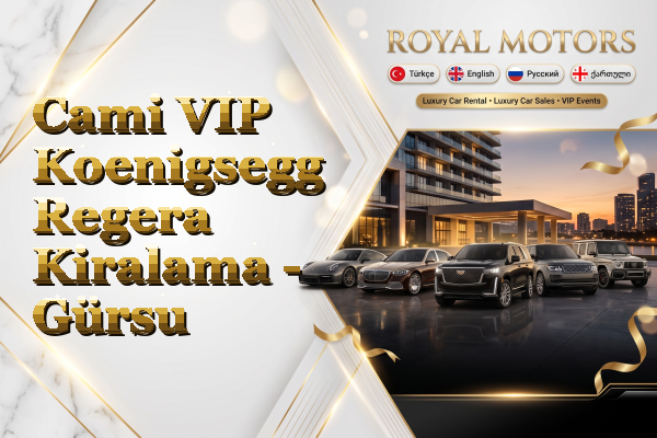 Cami VIP Koenigsegg Regera Kiralama - Gürsu
