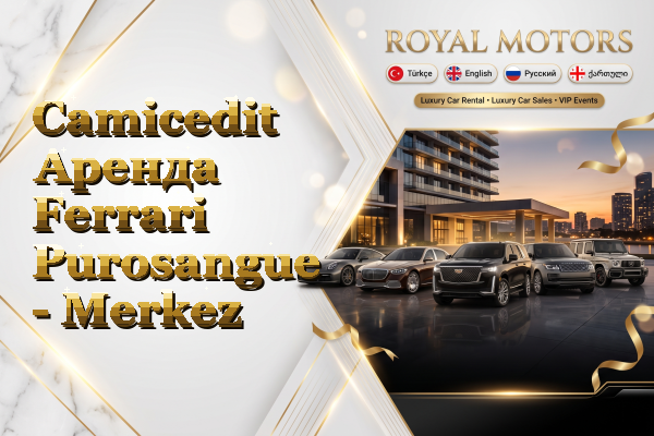 Camicedit Аренда Ferrari Purosangue - Merkez
