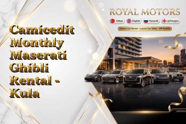 Camicedit Monthly Maserati Ghibli Rental - Kula
