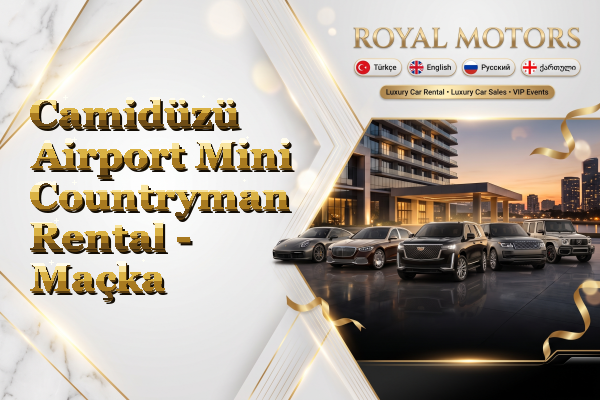 Camidüzü Airport Mini Countryman Rental - Maçka