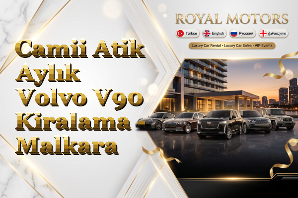 Camii Atik Aylık Volvo V90 Kiralama - Malkara