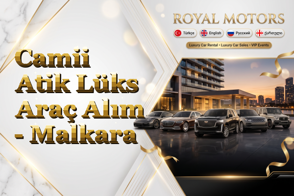Camii Atik Lüks Araç Alım - Malkara