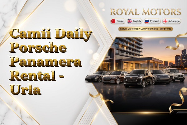 Camii Daily Porsche Panamera Rental - Urla
