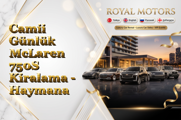 Camii Günlük McLaren 750S Kiralama - Haymana