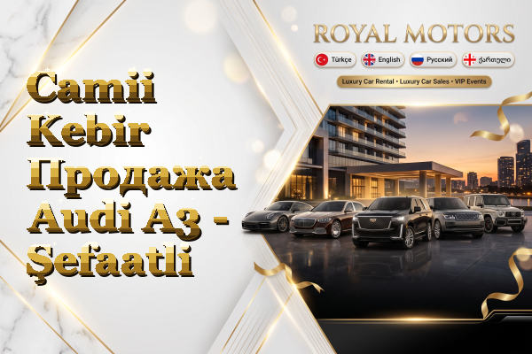 Camii Kebir Продажа Audi A3 - Şefaatli