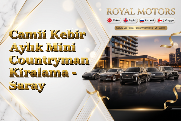 Camii Kebir Aylık Mini Countryman Kiralama - Saray