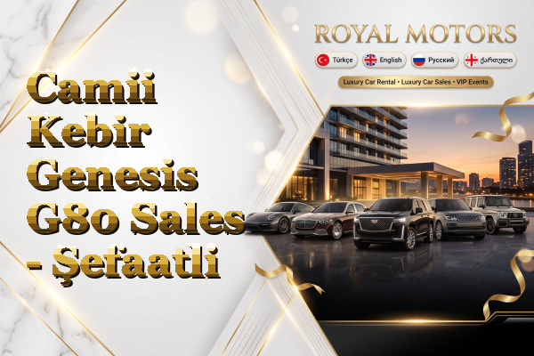Camii Kebir Genesis G80 Sales - Şefaatli