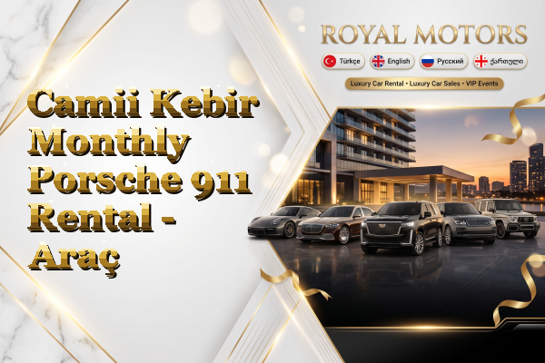 Camii Kebir Monthly Porsche 911 Rental - Araç