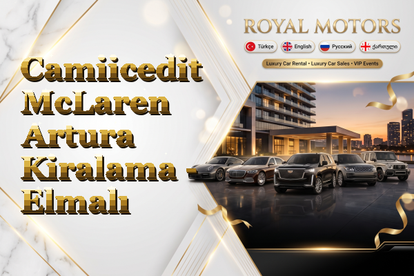 Camiicedit McLaren Artura Kiralama - Elmalı