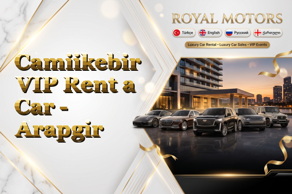 Camiikebir VIP Rent a Car - Arapgir