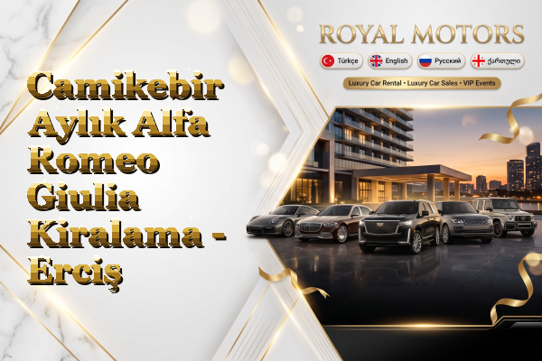 Camikebir Aylık Alfa Romeo Giulia Kiralama - Erciş