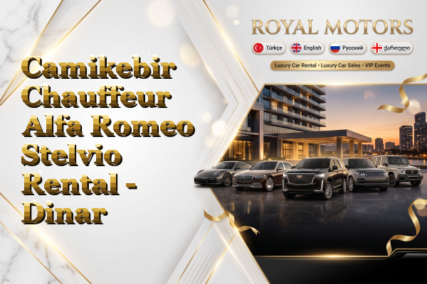 Camikebir Chauffeur Alfa Romeo Stelvio Rental - Dinar