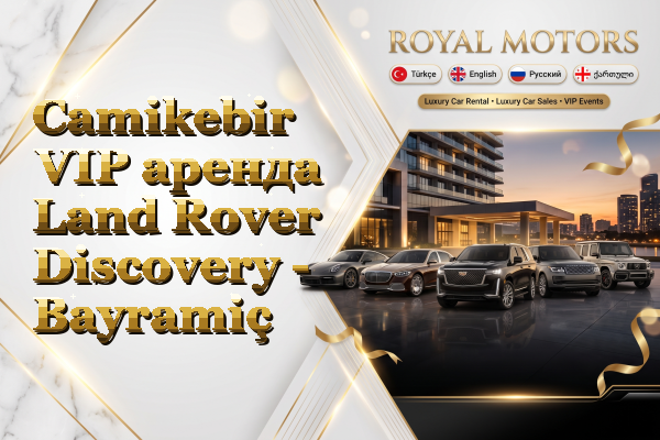Camikebir VIP аренда Land Rover Discovery - Bayramiç