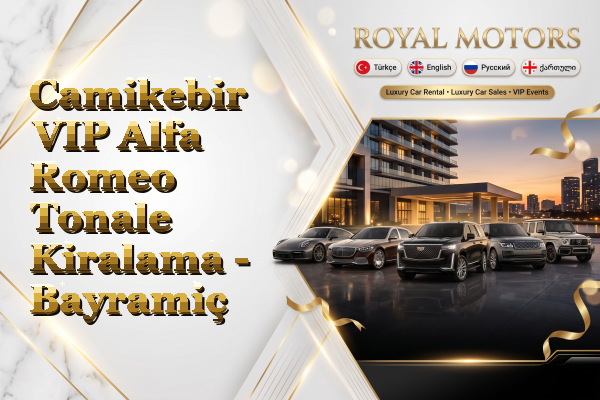Camikebir VIP Alfa Romeo Tonale Kiralama - Bayramiç