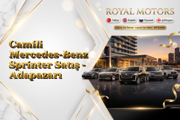 Camili Mercedes-Benz Sprinter Satış - Adapazarı
