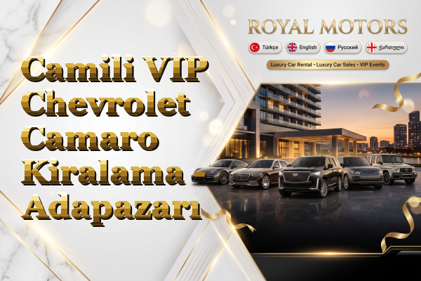Camili VIP Chevrolet Camaro Kiralama - Adapazarı