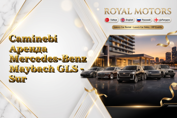 Caminebi Аренда Mercedes-Benz Maybach GLS - Sur