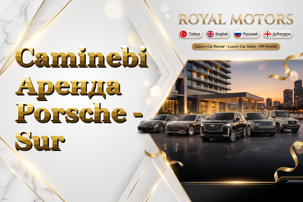 Caminebi Аренда Porsche - Sur
