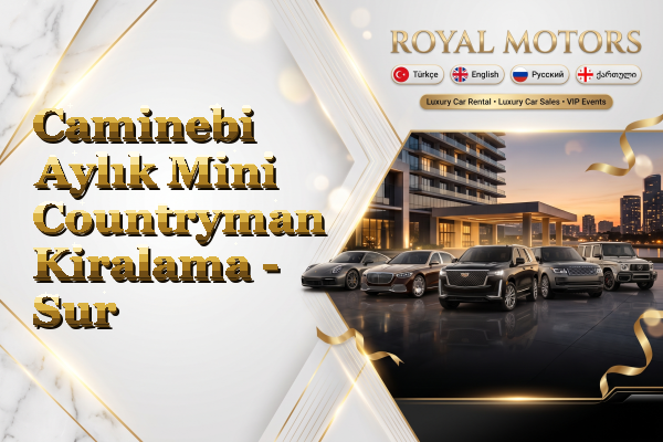 Caminebi Aylık Mini Countryman Kiralama - Sur