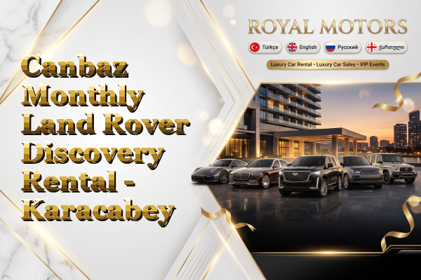 Canbaz Monthly Land Rover Discovery Rental - Karacabey