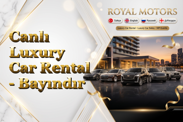 Canlı Luxury Car Rental - Bayındır