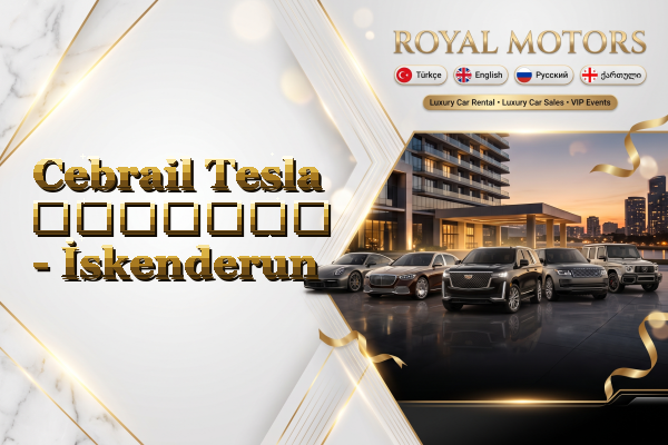 Cebrail Tesla გაყიდვა - İskenderun