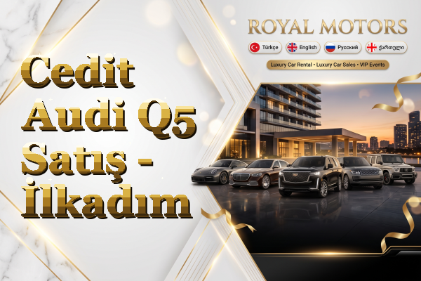 Cedit Audi Q5 Satış - İlkadım