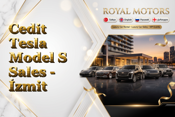 Cedit Tesla Model S Sales - İzmit