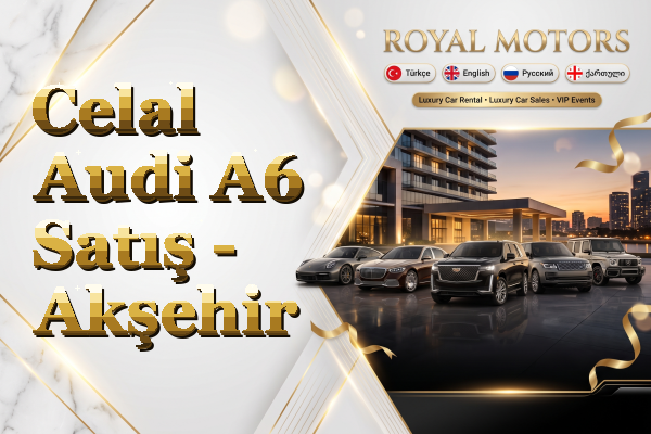 Celal Audi A6 Satış - Akşehir