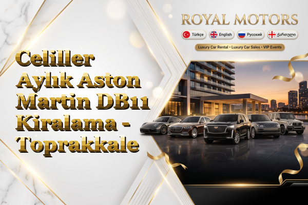Celiller Aylık Aston Martin DB11 Kiralama - Toprakkale