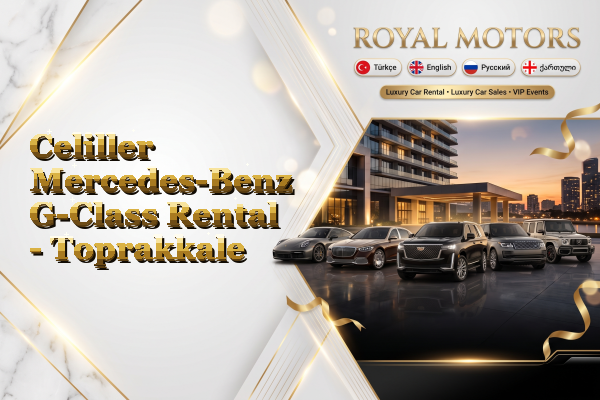 Celiller Mercedes-Benz G-Class Rental - Toprakkale