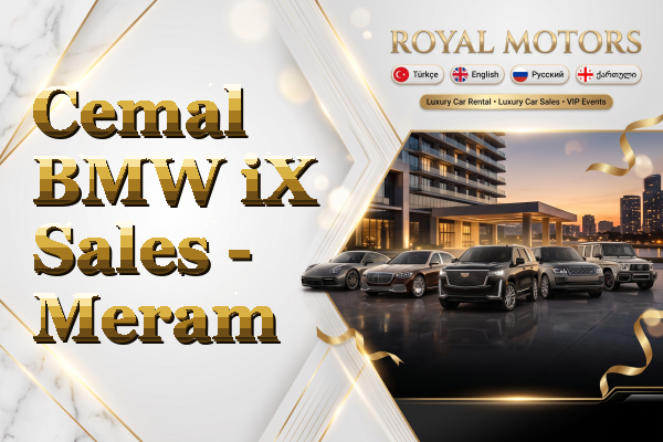 Cemal BMW iX Sales - Meram