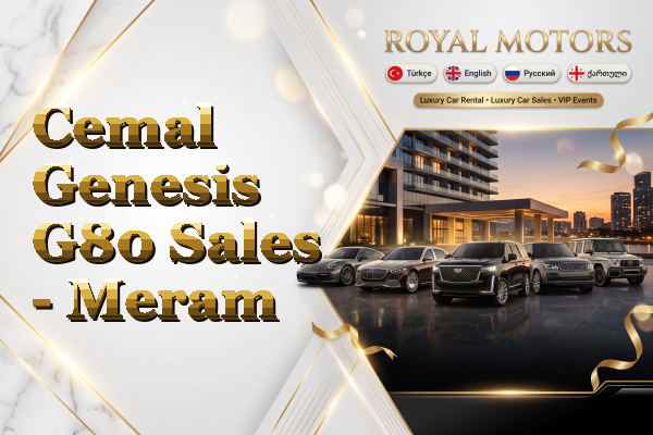 Cemal Genesis G80 Sales - Meram