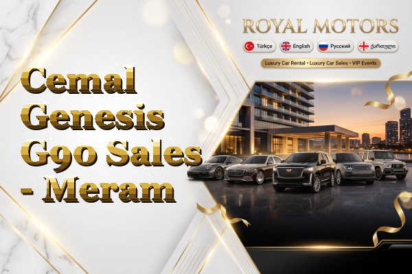 Cemal Genesis G90 Sales - Meram