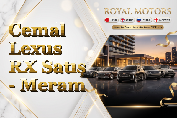 Cemal Lexus RX Satış - Meram