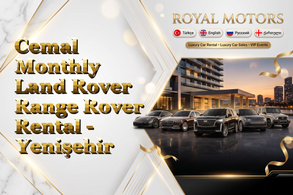 Cemal Monthly Land Rover Range Rover Rental - Yenişehir