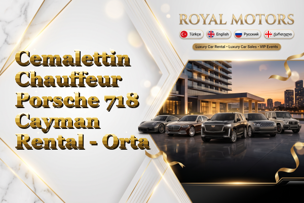 Cemalettin Chauffeur Porsche 718 Cayman Rental - Orta