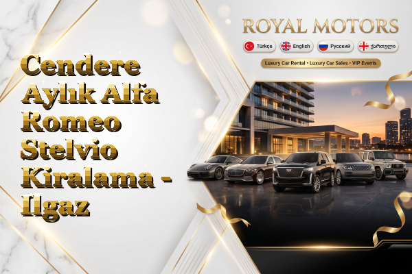 Cendere Aylık Alfa Romeo Stelvio Kiralama - Ilgaz