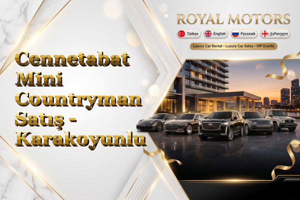 Cennetabat Mini Countryman Satış - Karakoyunlu