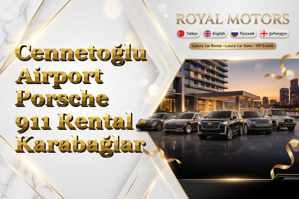 Cennetoğlu Airport Porsche 911 Rental - Karabağlar
