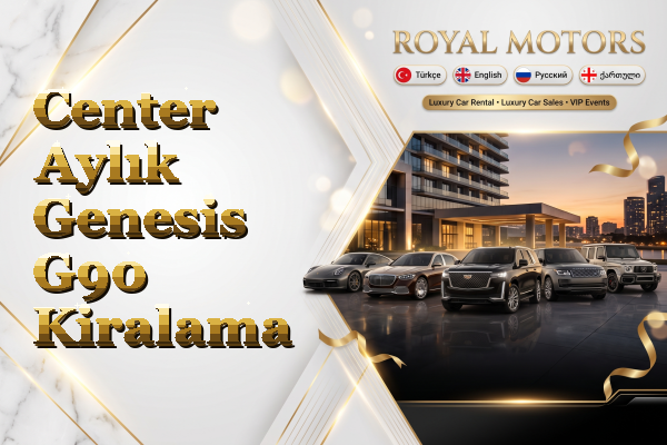 Center Aylık Genesis G90 Kiralama