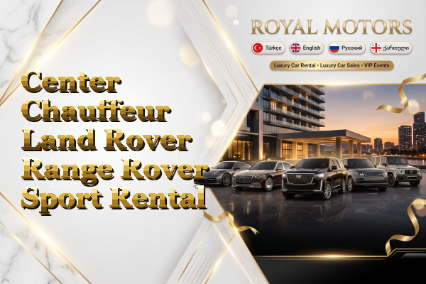 Center Chauffeur Land Rover Range Rover Sport Rental