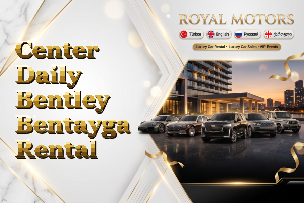 Center Daily Bentley Bentayga Rental