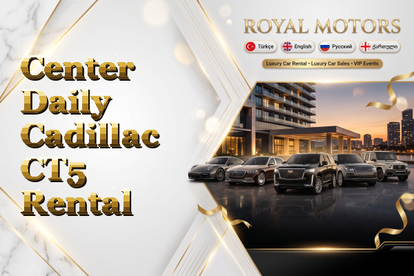 Center Daily Cadillac CT5 Rental
