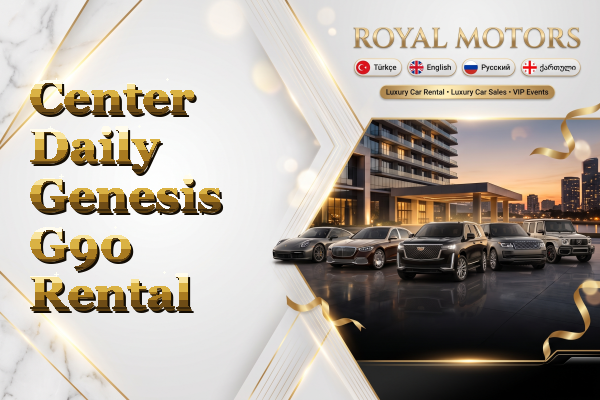 Center Daily Genesis G90 Rental