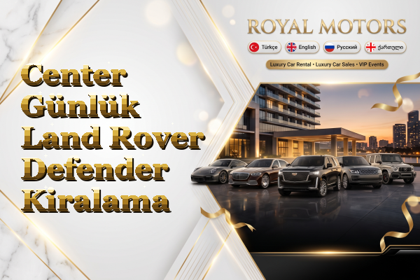 Center Günlük Land Rover Defender Kiralama