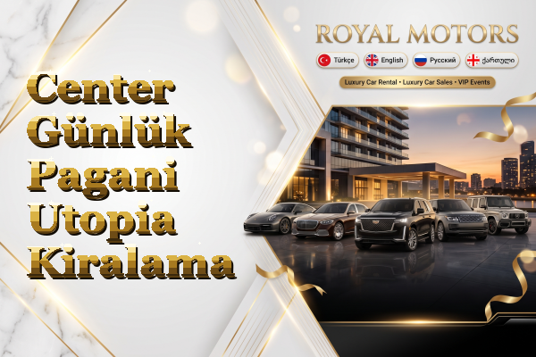 Center Günlük Pagani Utopia Kiralama