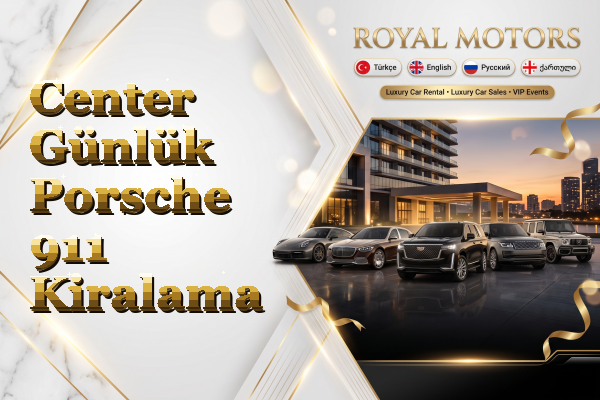 Center Günlük Porsche 911 Kiralama