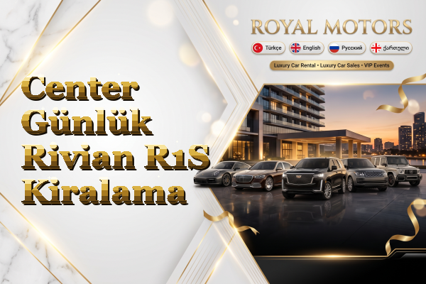 Center Günlük Rivian R1S Kiralama