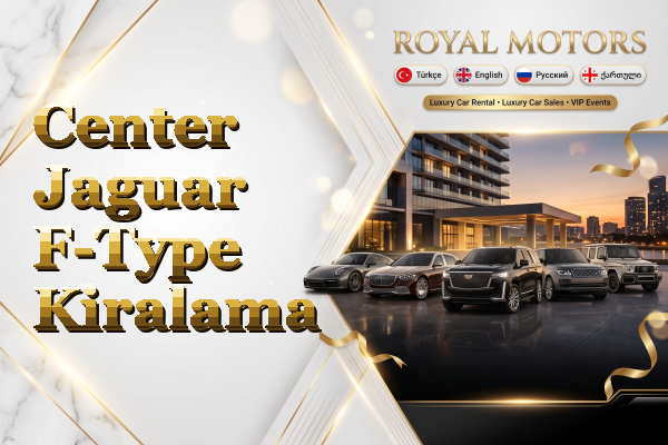 Center Jaguar F-Type Kiralama